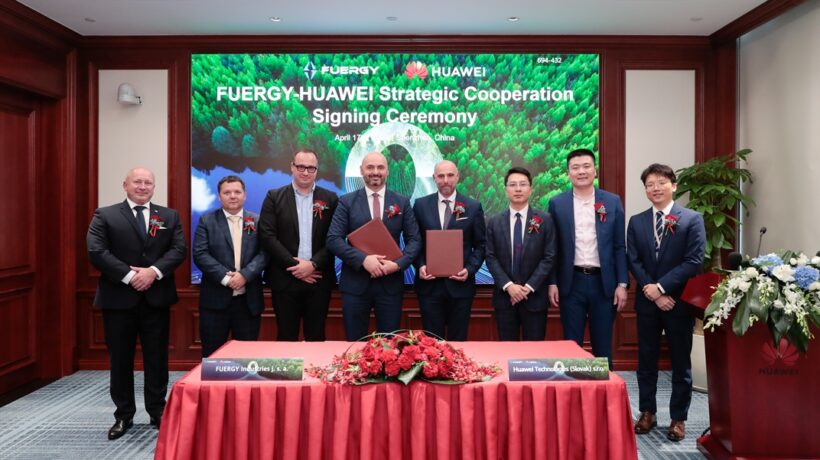 FUERGY a Huawei podpísali v Číne dohodu o strategickej spolupráci